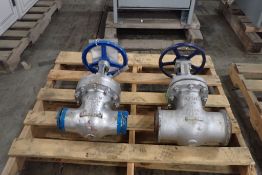 Lot of (2) Velan Gate Valves