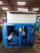 Quincy QSB40A Rotary Screw Compressor with Baldor 40 HP Motor