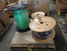 Lot of (3) Spools of Cables/Hoses