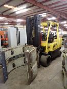 Hyster S120FT LP Propane Forklift with Cascade Clamp Attachment