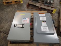 Lot of (2) Heavy Duty 200A Safety Switches