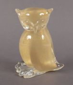 Eule, wohl Seguso, Murano