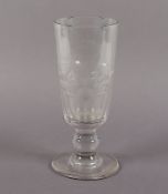 Pokal, Glas, deutsch, 19.Jh.