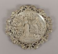 Bildteller "Trompeter von Säckingen", deutsch, um 1880