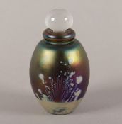 Flakon, Glas, signiert, 1999