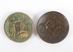 zwei Schalen, Bronze, Max le Verrier