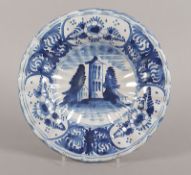 Teller, Fayence, Nürnberg, um 1720