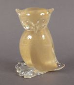 Eule, wohl Seguso, Murano