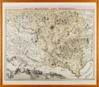 Johann Christoph Müller (1673-1721) Johann Baptist Homann (1664-1724) MAP CIRCULI BRUNNENSIS PARS ME