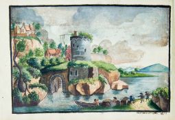 Album amicorum - Ulm - "Denkmal der Freundschaft" (Rückentitel).