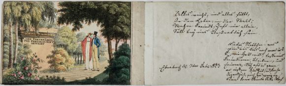 Album amicorum - Sammlung von zus. 13 Freundschaftsalben und