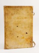 Rechenbuch - Marseille - "Livre de compte". Französische Handschrift auf Papier.