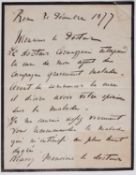 Erhardt - Sammlung - Ca. 20 Schreiben an den Arzt der Deutschen