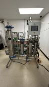 Used Apeks High Output Supercritical CO2 Extractor w/ Chiller & Air Compressor. Model 2000-5x20