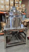 Used SINA EKATO Liquid Washing Mixer Series. Model PME-500