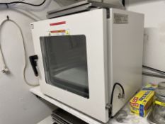 Used Across International 1.9 CuFt Vacuum Drying Oven w/ Vacuum Pump. Model Accutemp-19f