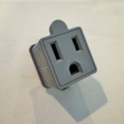 3-Prong Electrical Plug Adapter PBAD3200 125VAC - 15A