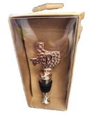 Thriftystone Custom Bottle Stopper Texas Monogram P