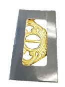 Thirstystone Custom Bottle Opener Gold Brass Crest