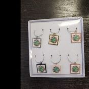Thirstystone Custom Wine Glass Charms Set Of 6