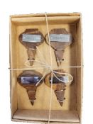 Thirstystone 4 piece wood cheese marker set New in Box