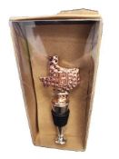 Thriftystone Bottle Stopper Texas Monogram H