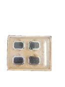 Thirstystone Custom Wine Charms "Chalkboard Clip On" Set Of 4