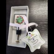 Thirstystone Custom Wine Bottle Stopper Blossoms N Vibes