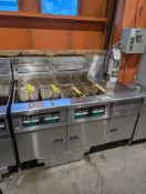 Pitco Dual SG18 Fryers with Oil Recovery