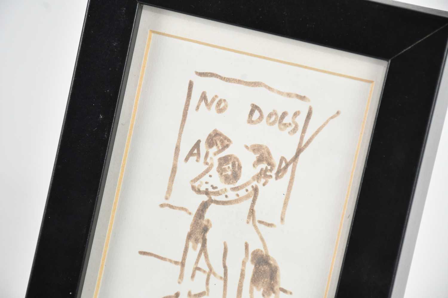 Harold Riley Dog HAROLD FRANCIS RILEY DL DLITT FRCS (HONS) DFS ATC (1934-2023); ink ...