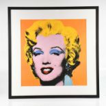ANDY WARHOL; offset lithograph, Orange Marilyn - 1992, published by Te Neus - Ltd of 2000