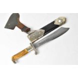 CARL JULIUS KREBS, SOLINGEN; a German Third Reich Riechsarbeitsdienst Haumesser (RAD), labour