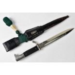 EICKHORN; a German Third Reich Reichsluftschutzbund (RLB) dress dagger, the 19.5cm single-edged