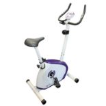 OPTI; a modern static exercise bike, height 122cm.