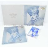 DAVID BOWIE; a signed copy of the album 'Lifetimes', published by RCA Records 1983, stamped '328'