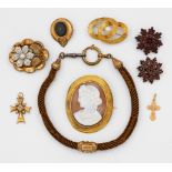 Kollektion von Biedermeier- und Belle Epoque-Schmuck