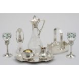 Konvolut Jugendstil-Tischaccessoires