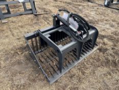 NEW LANDHONOR MRB-72-44W GRAPPLE BUCKET SKID STEER ATTACHMENT