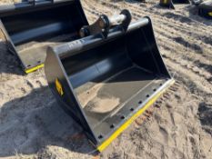 NEW TROJAN 48IN. CLEANING BUCKET EXCAVATOR BUCKET 50mm pins fits to: Cat 307/308, Komatsu PC78/88,