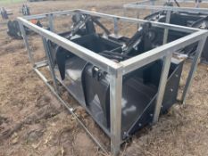 NEW LANDHONOR SGB-11-72W GRAB BUCKET SKID STEER ATTACHMENT