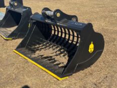 NEW TROJAN 72IN. SCREENING BUCKET EXCAVATOR BUCKET 80mm pins fits to: Cat 320/321/323, Hyundai R2...