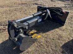 NEW LANDHONOR BH-11-06H BACKHOE ARM SKID STEER ATTACHMENT