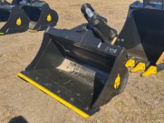 NEW TROJAN 60IN. TILTING BUCKET EXCAVATOR BUCKET 65mm pins fits to: Cat 311/312/313/314, Kobelco