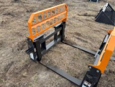 NEW LANDHONOR PF-11-3500G PALLET FORKS SKID STEER ATTACHMENT