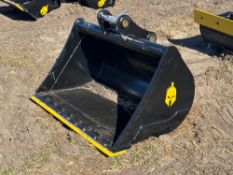 NEW TROJAN 48IN. CLEANING BUCKET EXCAVATOR BUCKET 50mm pins fits to: Cat 307/308, Komatsu PC78/88,