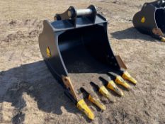 NEW TROJAN 48IN. DIGGING BUCKET EXCAVATOR BUCKET 80mm pins fits to: Cat 320/321/323, Hyundai R210,