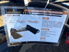 NEW LANDHONOR PR-12-72W POWER RAKE SKID STEER ATTACHMENT