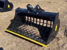 NEW TROJAN 60IN. SCREENING BUCKET EXCAVATOR BUCKET 65mm pins fits to: Cat 311/312/313/314, Kobelco