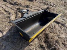 NEW TROJAN 42IN. TILTING BUCKET EXCAVATOR BUCKET 40mm pin fits to: Cat 303, 303.5, 304, Case, New