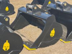 NEW TROJAN 60IN. CLEAN UP BUCKET EXCAVATOR BUCKET 65mm pins fits to: Cat 311/312/313/314, Kobelco